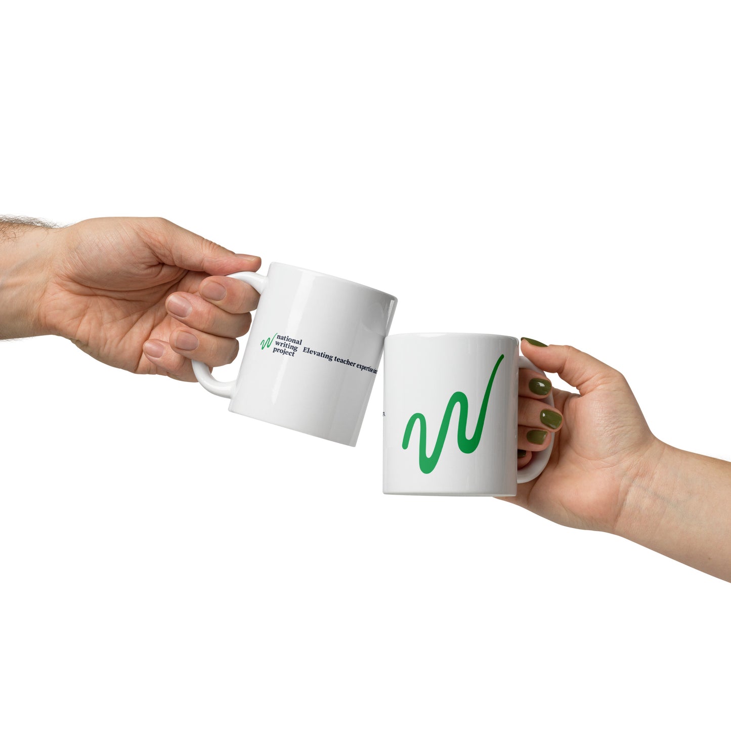 Elevating Teacher Expertise | White Glossy Mug
