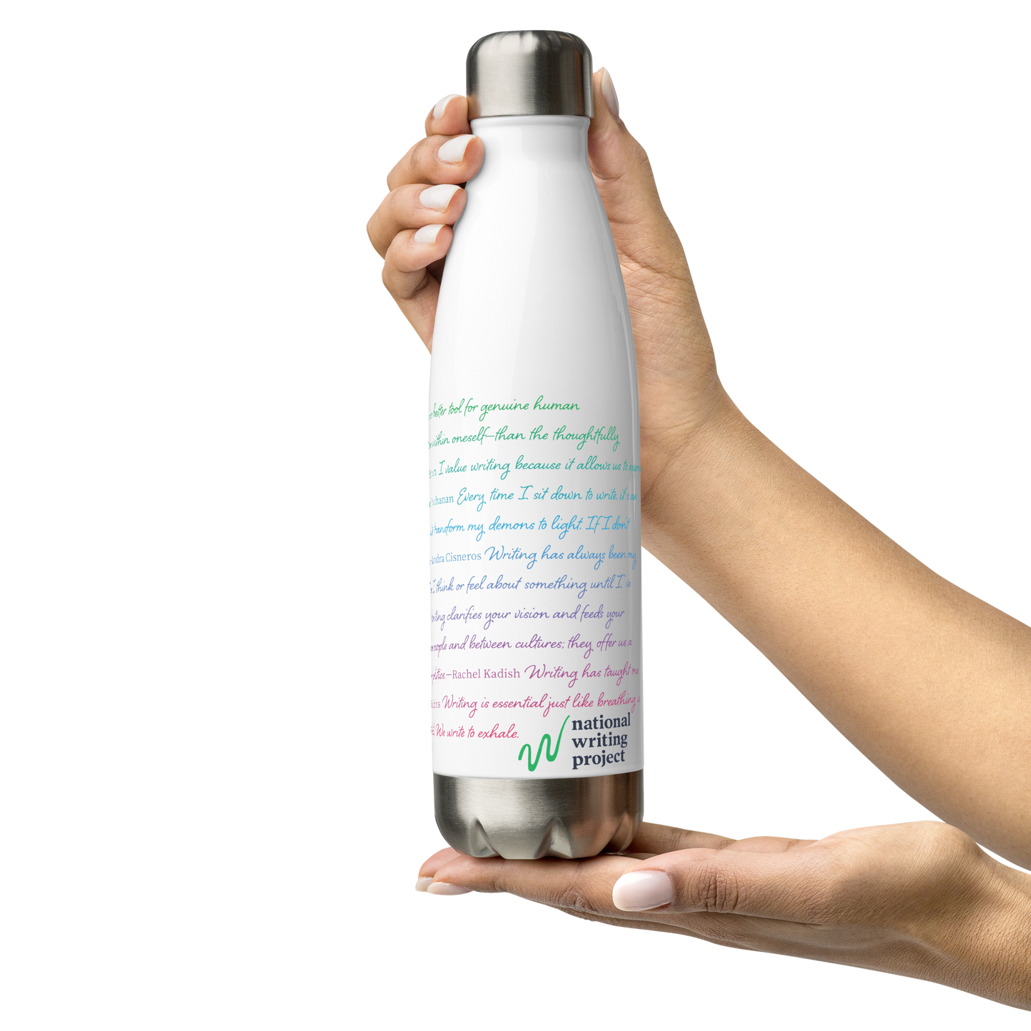 Quote Gradient | Stainless Steel Water Bottle