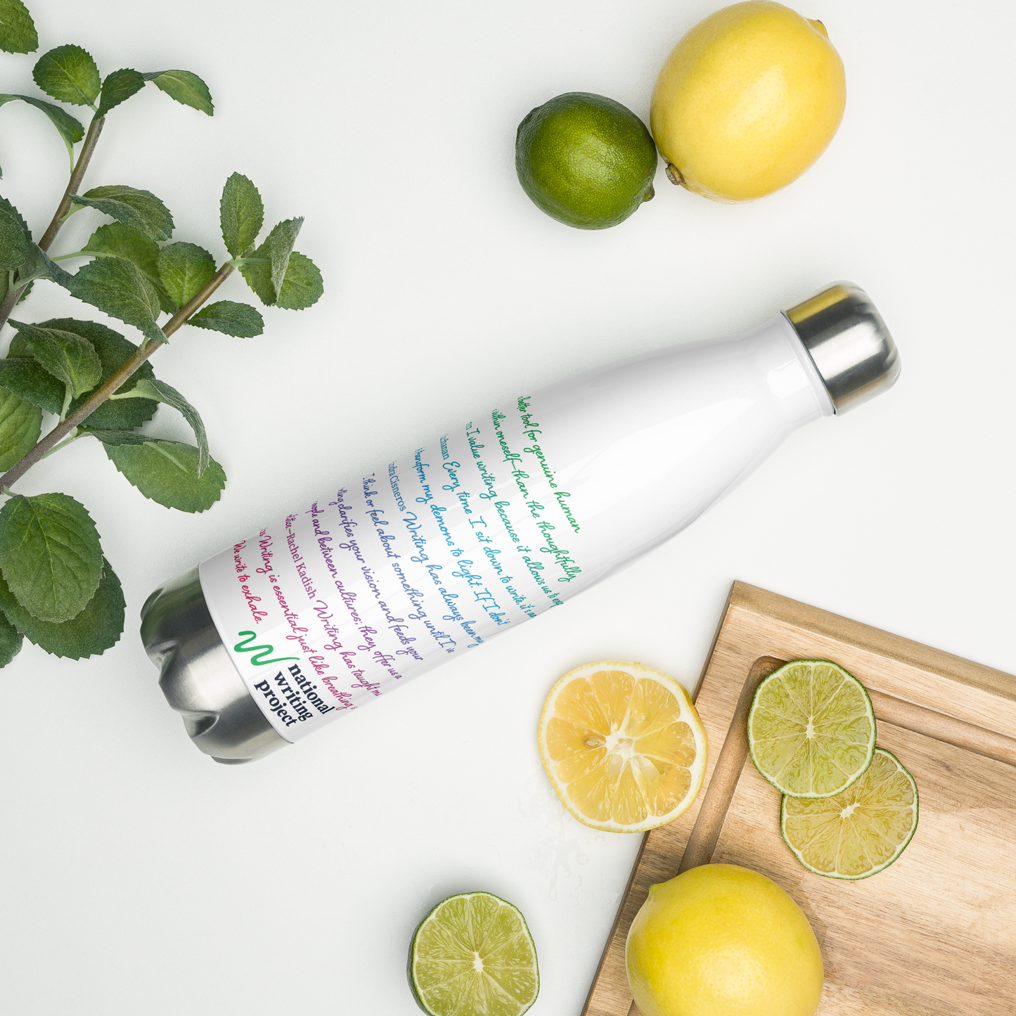 Quote Gradient | Stainless Steel Water Bottle