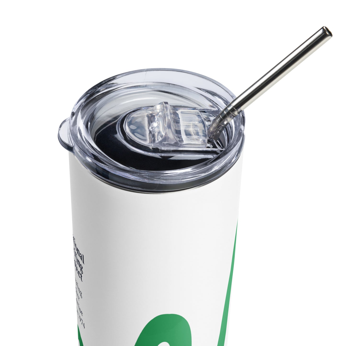 "W" | Stainless Steel Tumbler with Lid