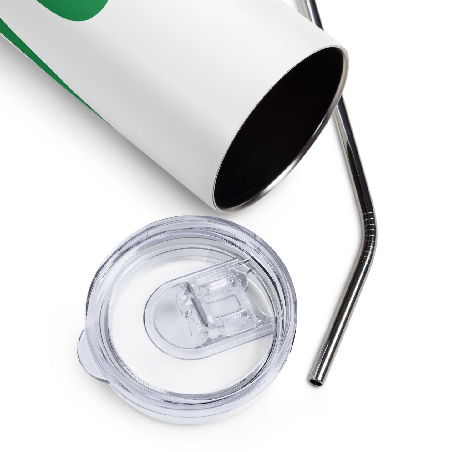 "W" | Stainless Steel Tumbler with Lid