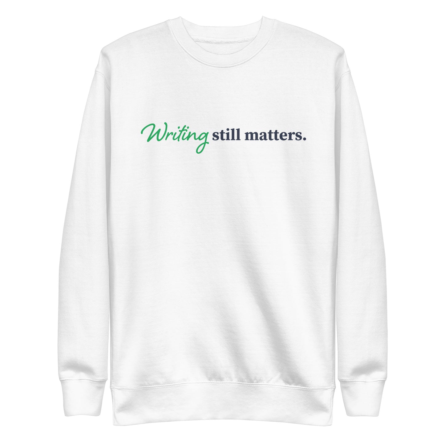 Quote Gradient "W" | Unisex Crewneck Sweatshirt