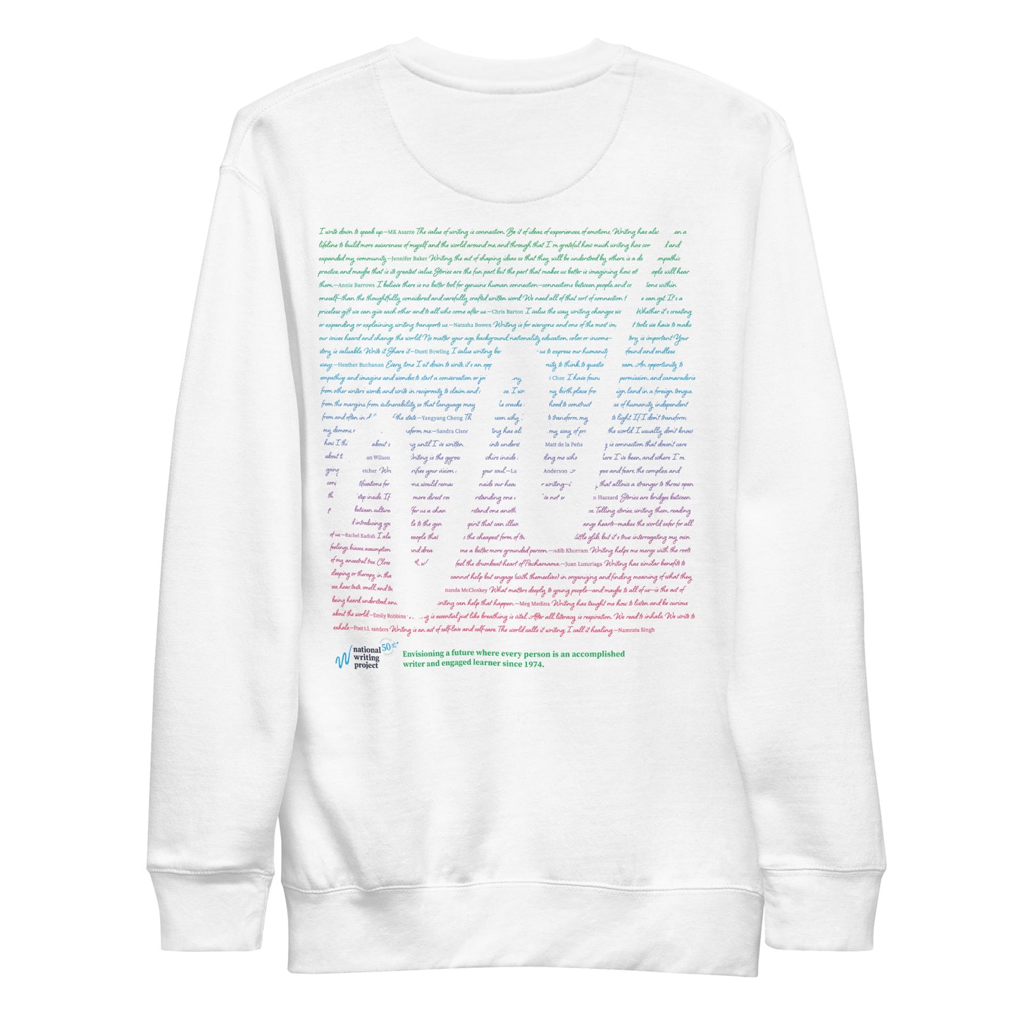 Quote Gradient "W" | Unisex Crewneck Sweatshirt