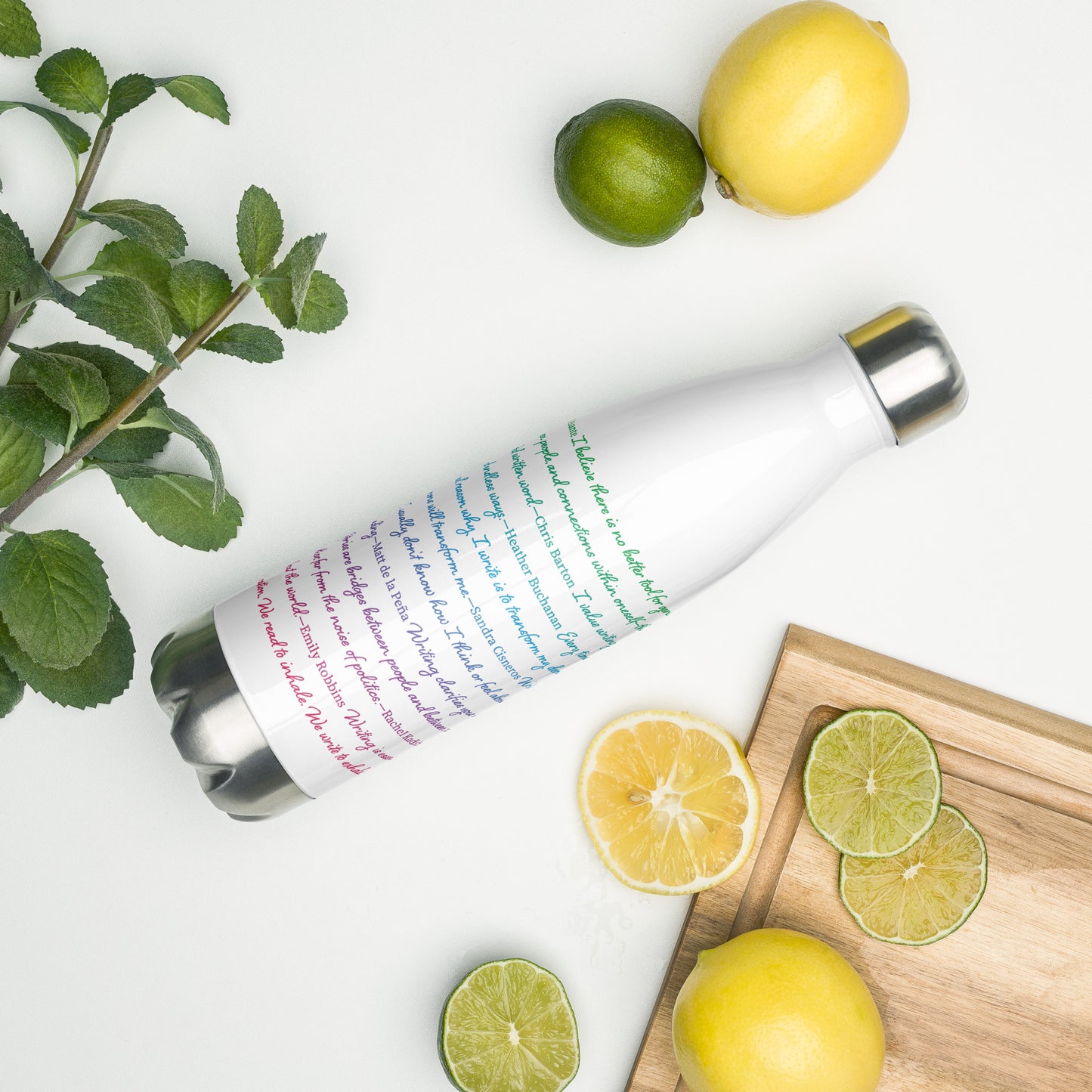 Quote Gradient | Stainless Steel Water Bottle