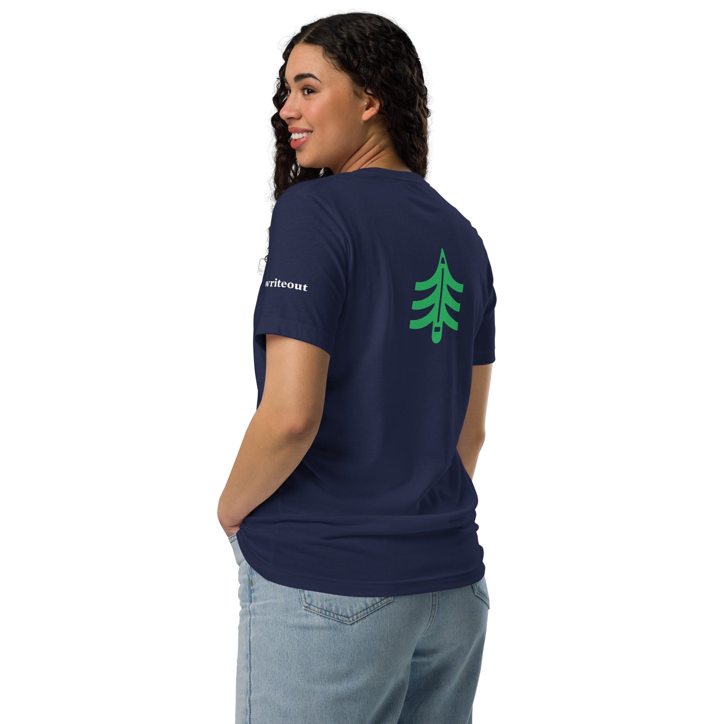 Eco T-Shirt Navy | Write Out