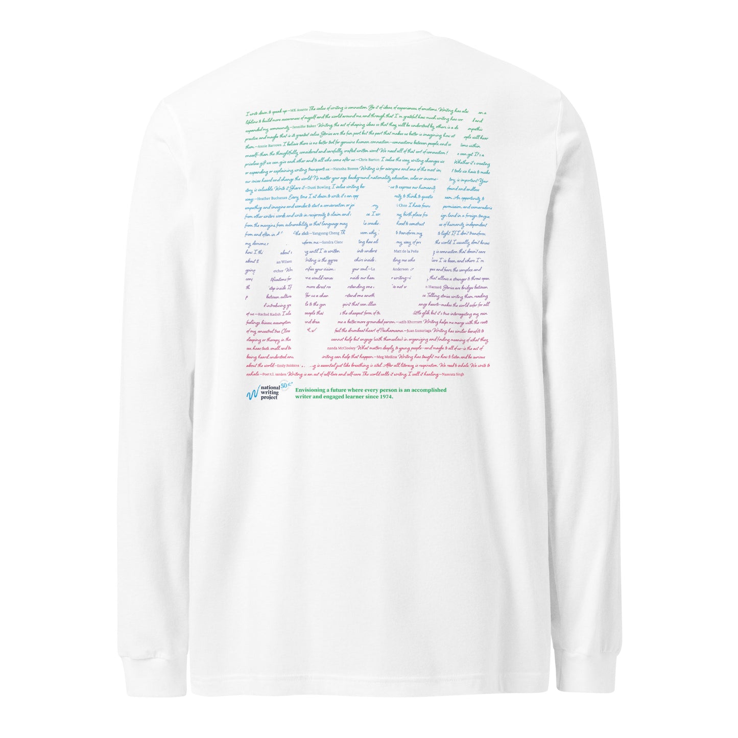 Quote Gradient "W" | Unisex Long Sleeve