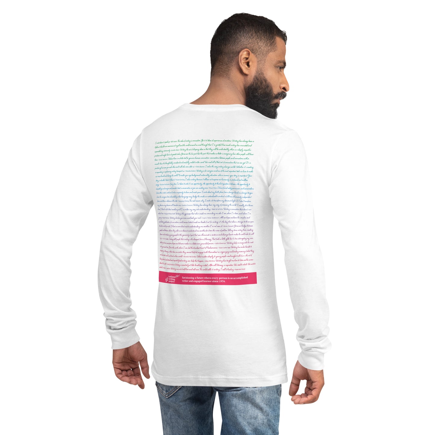 Quote Gradient (Yellow) | Unisex Long Sleeve Tee