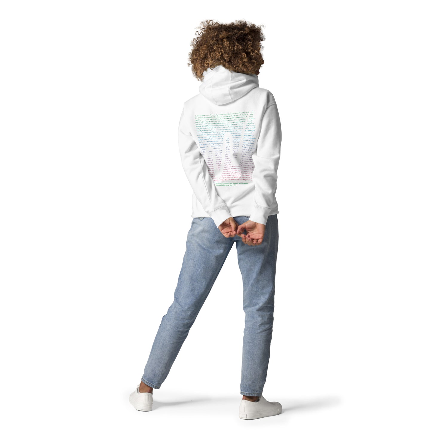 Quote Gradient "W" | Unisex Hoodie