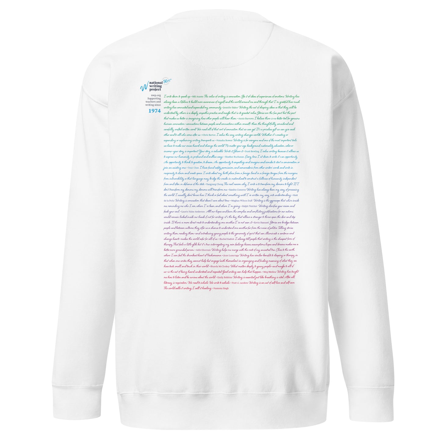 Quote Gradient (Pink) | Unisex Crewneck Sweatshirt