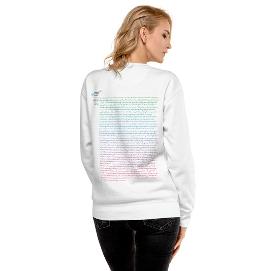 Quote Gradient (Pink) | Unisex Crewneck Sweatshirt