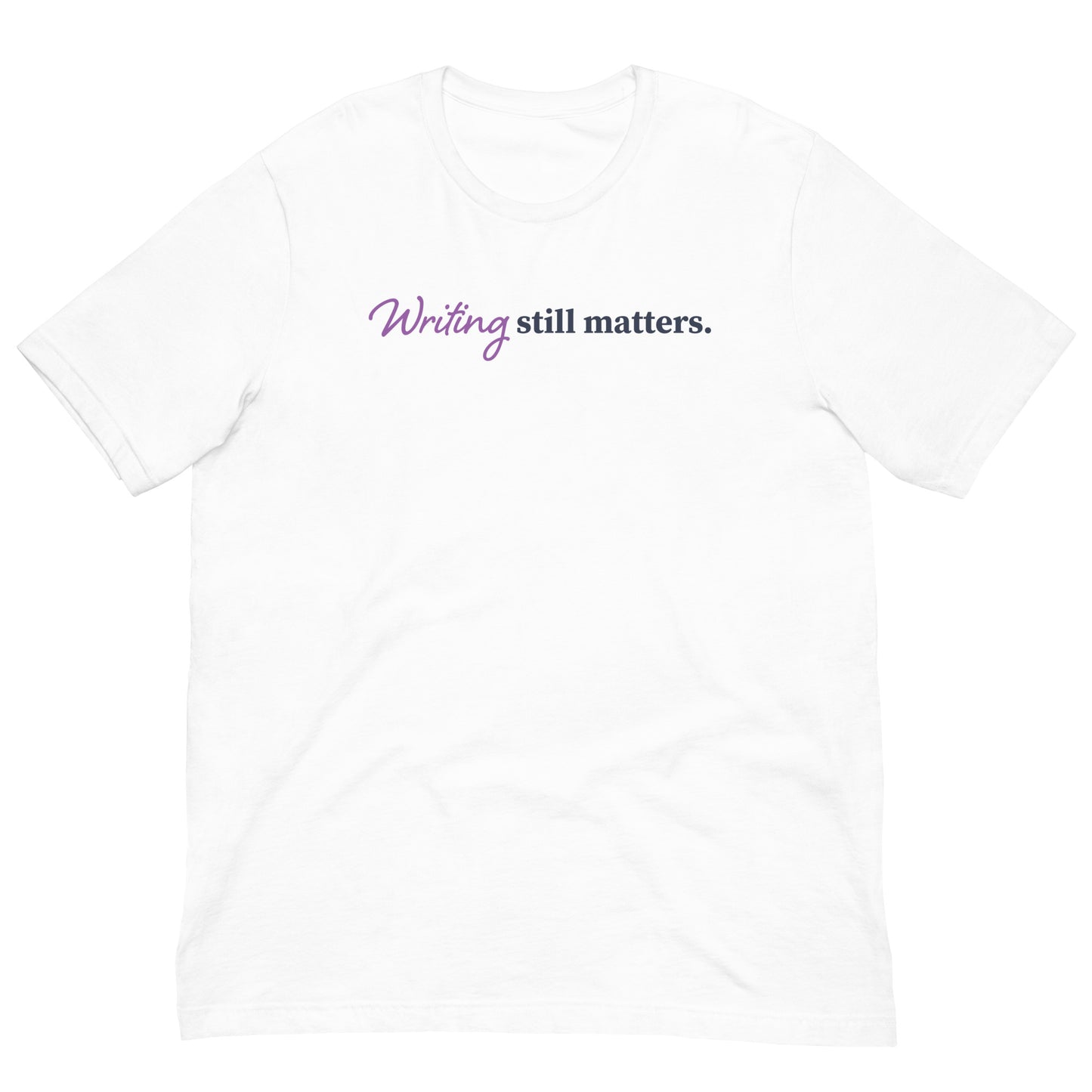 Poet t.l. sanders Quote (Purple) | Unisex T-Shirt